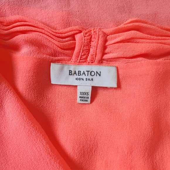 Babaton Aritzia Silk Sleeveless Blouse, XXXS - Picture 2 of 5